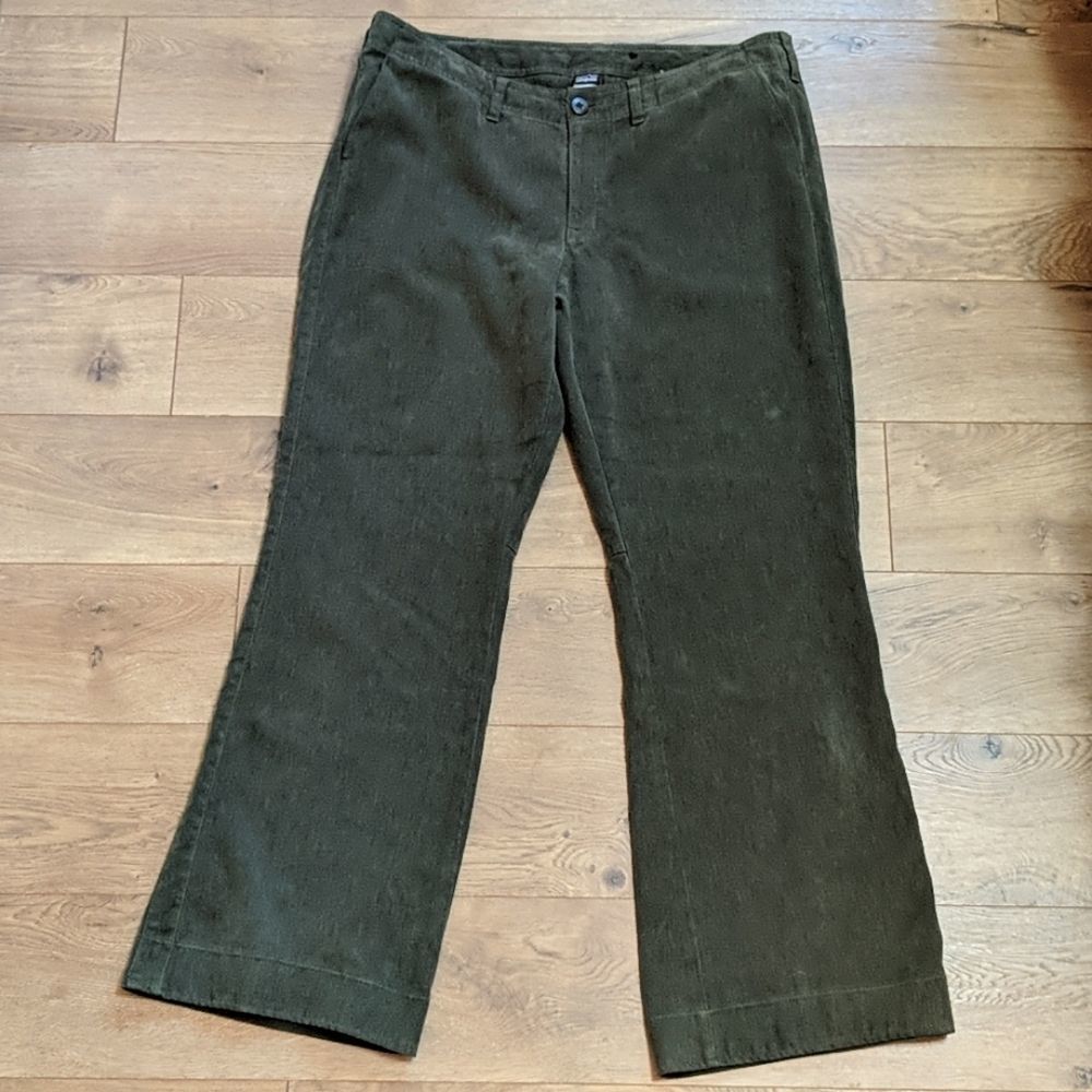 Patagonia Dark Olive Rugged Outdoor Pants 14